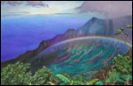 Rainbow Mist Oil Painting